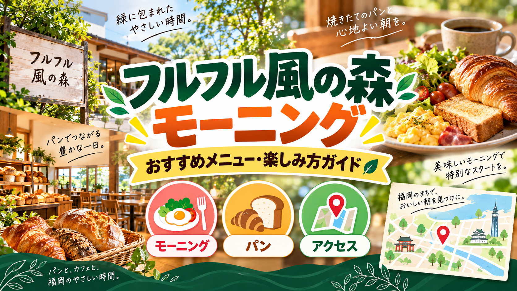 フルフル風の森モーニングを案内するアイキャッチ画像